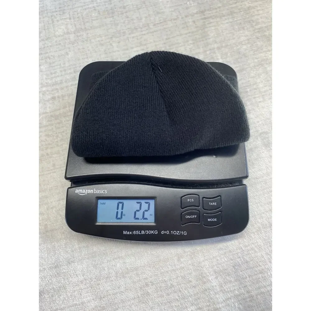 Carharrt Hat NEW Black Ribbed Knit Unisex Logo Utility Winter Work OSFA Beanie